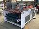 Semi Otomatis Kotak Karton Mesin Glueing Double Feeding Untuk bergelombang