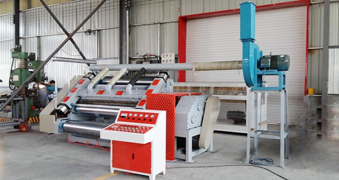 3 5 7 Ply Mesin Kotak Karton Bergelombang Otomatis Didorong Listrik 1