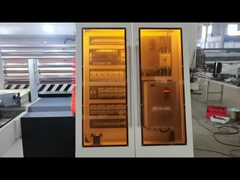 Rotary Die Cutting Pizza Corrugated Box Machine Efisiensi tinggi