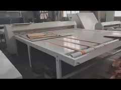 380v / 50hz mesin pemotong die flatbed karton bergelombang kotak karton