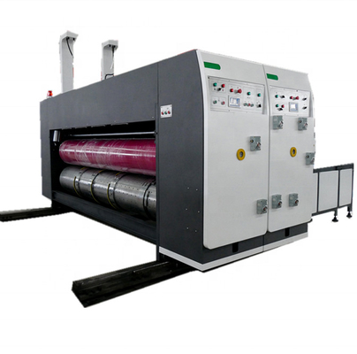 Pencetakan Slotting Die Cutting Corrugated Carton Box Machine