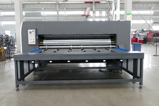 Pencetakan Slotting Die Cutting Corrugated Carton Box Machine