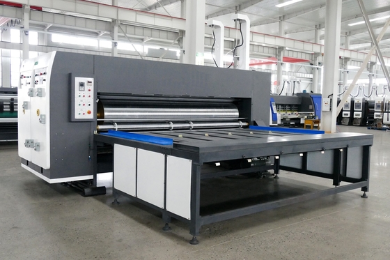 Pencetakan Slotting Die Cutting Corrugated Carton Box Machine