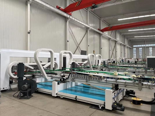 Otomatis Folder Gluer jahitan corrugated Kotak Kotak Mesin