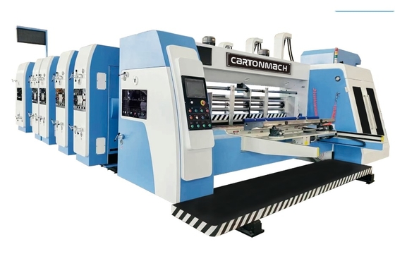 Karton Membuat slotter printer flexo rotary die cut