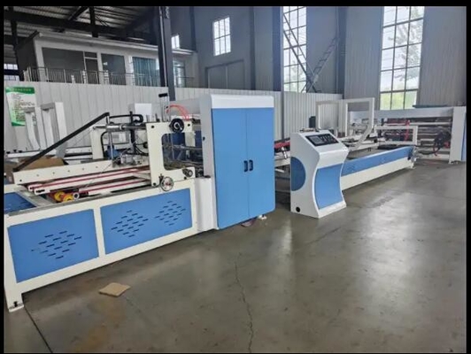 6000kg Memasang Mesin Gluer Folder Karton 220v/380v Untuk penggunaan industri