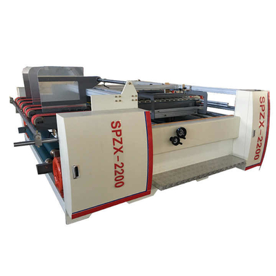 Mesin kotak karton bergelombang Gluer Double Folder 380V