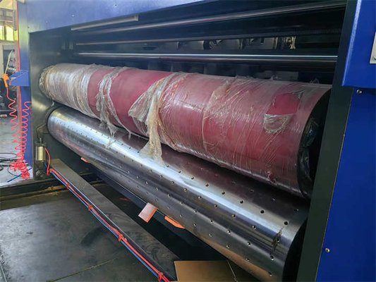Mesin Flexo Printer Slot Die Cut Otomatis Kecepatan Tinggi
