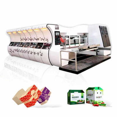 4 Warna Karton Pizza Corrugated Box Mesin Flexo Membuat