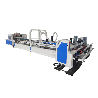 Otomatis High Speed corrugated Kotak Karton Mesin Folder Gluer