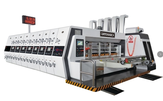 Karton Membuat slotter printer flexo rotary die cut