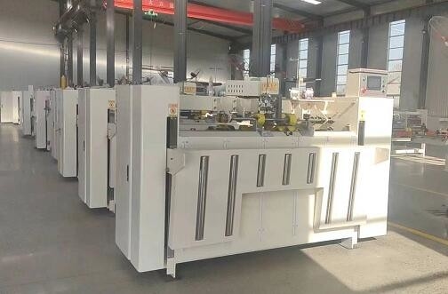 2 Pieces Semi Auto Corrugated Box Stitcher Servo Ganda Kecepatan Tinggi